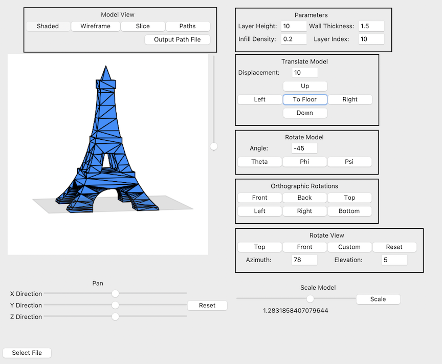 Image of Slicer application.